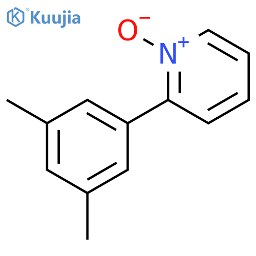 Pyridine, 2-(3,5-dimethylphenyl)-, 1-oxide structure