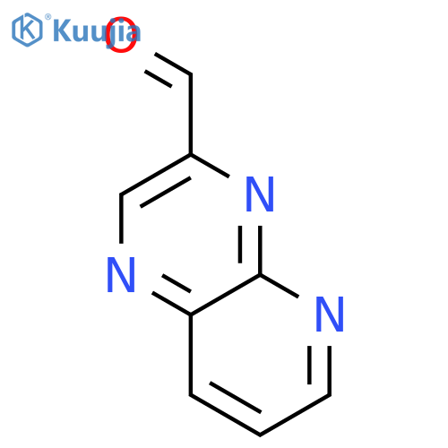 Pyrido[2,3-b]pyrazine-3-carboxaldehyde structure