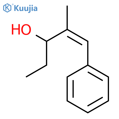 1-Penten-3-ol, 2-methyl-1-phenyl-, (3S)- structure