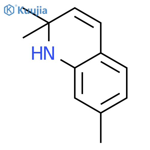 Quinoline, 1,2-dihydro-2,2,7-trimethyl- structure