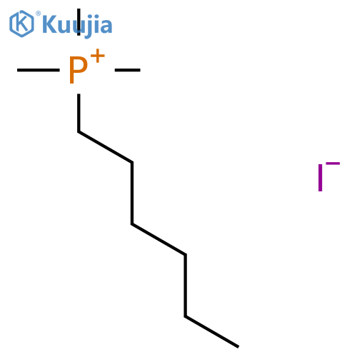 Phosphonium, hexyltrimethyl-, iodide structure