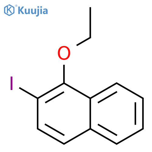Naphthalene, 1-ethoxy-2-iodo- structure
