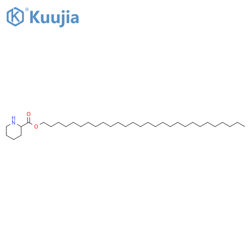 2-Piperidinecarboxylic acid, octacosyl ester structure