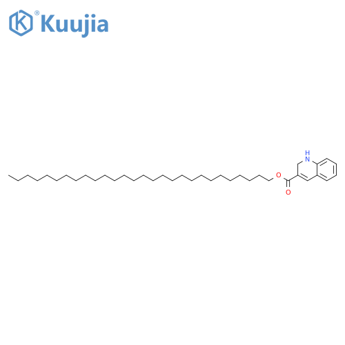 3-Quinolinecarboxylic acid, 1,2-dihydro-, octacosyl ester structure
