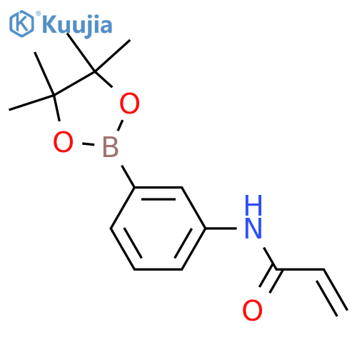 3-(N-Acrylamidophenyl)boronic acid pinacol ester structure