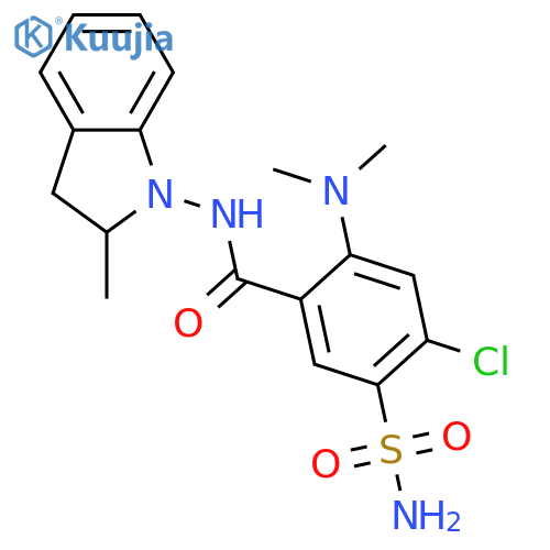 Indapamide Impurity 53 structure