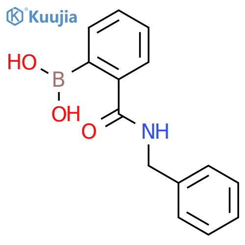 [2-(benzylcarbamoyl)phenyl]boronic Acid structure