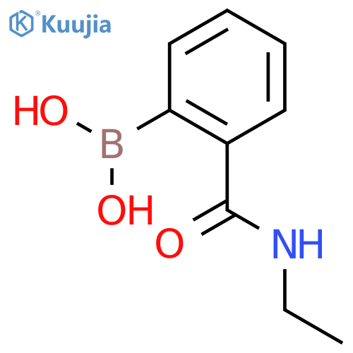 [2-(ethylcarbamoyl)phenyl]boronic Acid structure