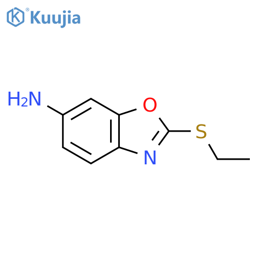 2-(ethylthio)-1,3-benzoxazol-6-amine structure