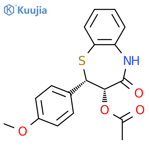 Des5-(2-dimethylamino)ethyl Diltiazem structure