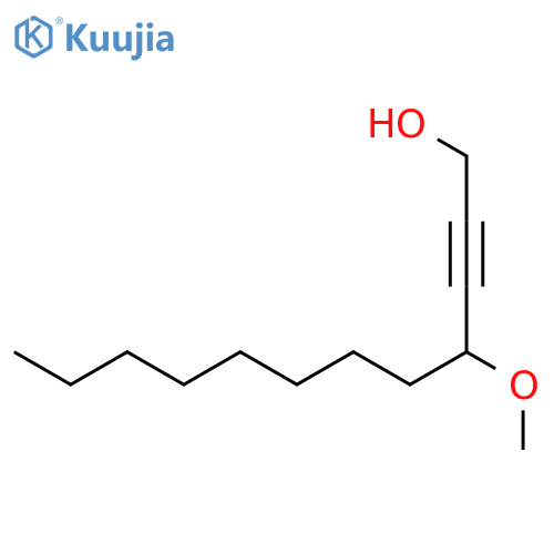 2-Dodecyn-1-ol, 4-methoxy- structure