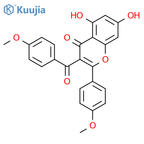 3-p-Anisoyl Acacetin structure