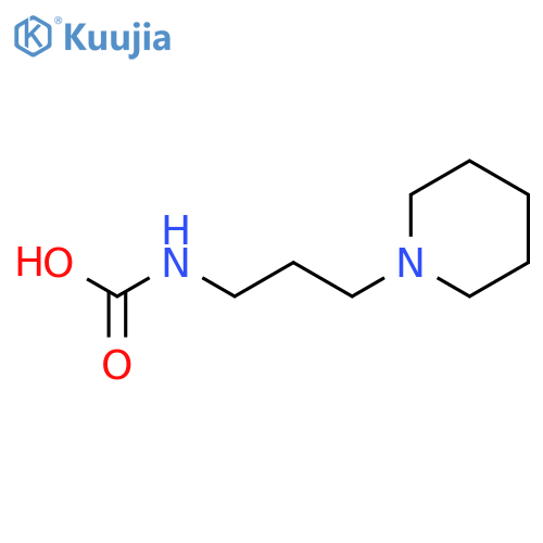 Carbamic acid,(3-piperidinopropyl)- (5CI) structure