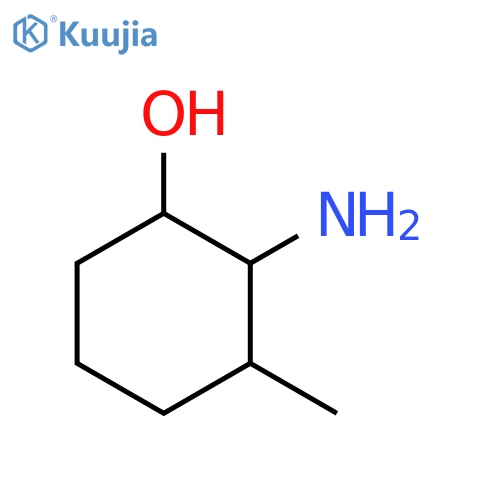 2-amino-3-methylcyclohexan-1-ol, Mixture of diastereomers structure