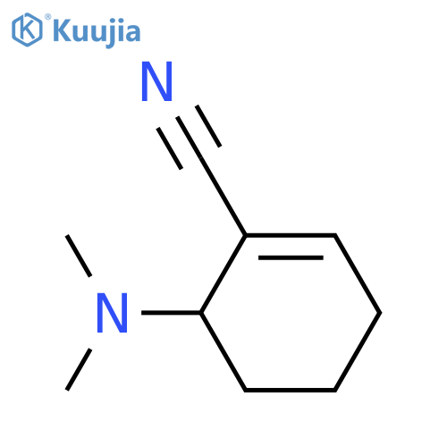 1-Cyclohexene-1-carbonitrile, 6-dimethylamino- (5CI) structure