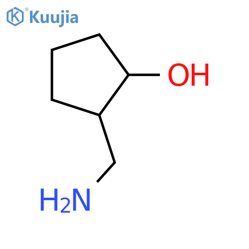 2-(aminomethyl)cyclopentan-1-ol structure