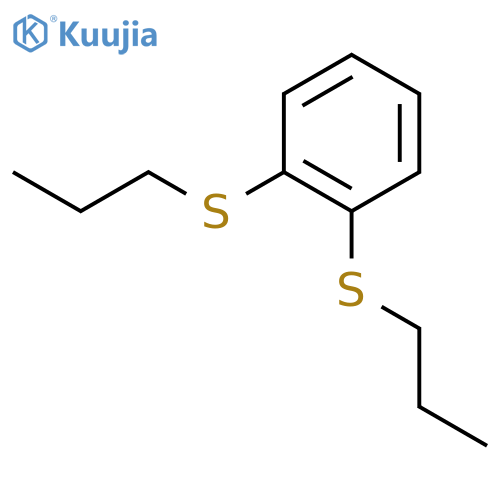 Benzene, 1,2-bis(propylthio)- structure