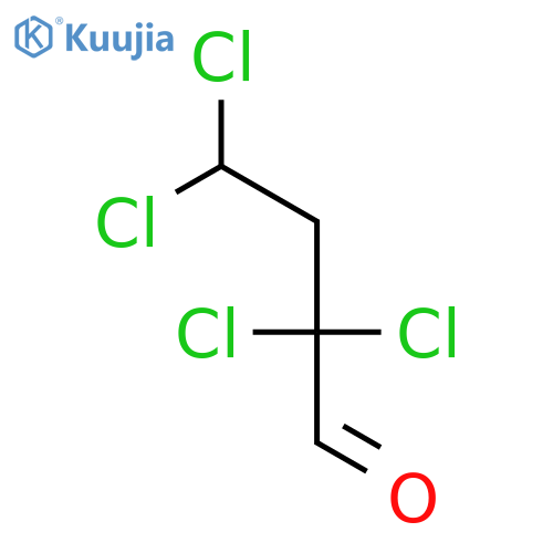 BUTANAL, 2,2,4,4-TETRACHLORO- structure