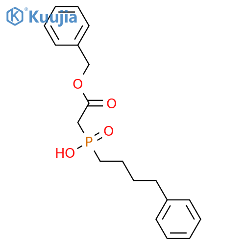 Benzyl Hydroxy(4-phenylbutyl)phosphinoacetate structure