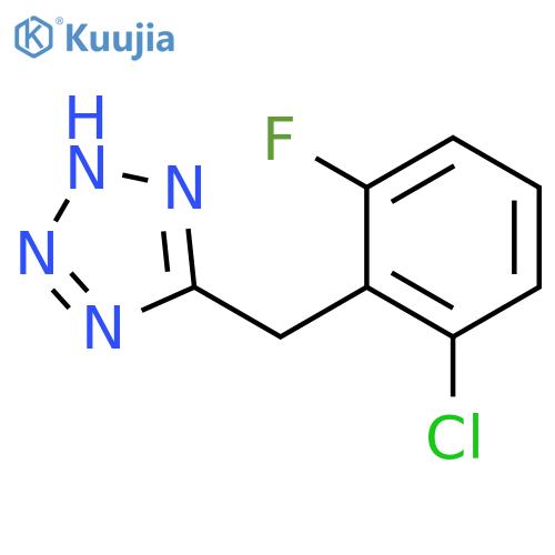 5-(2-Chloro-6-fluorobenzyl)-2H-tetrazole structure