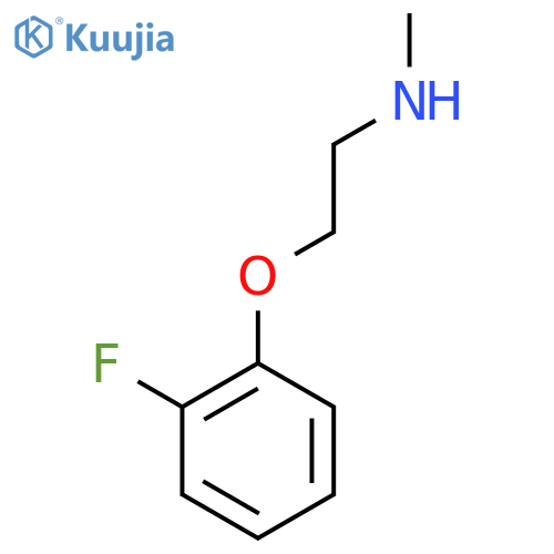 2-(2-Fluorophenoxy)ethyl(methyl)amine structure