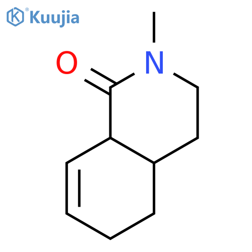 1(2H)-Isoquinolinone, 3,4,4a,5,6,8a-hexahydro-2-methyl-, cis- structure