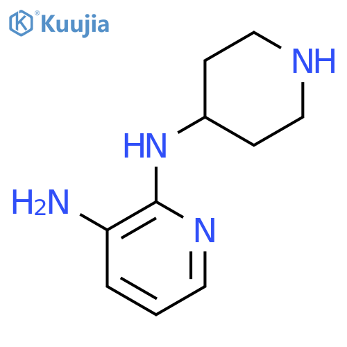 N2-(piperidin-4-yl)pyridine-2,3-diamine structure