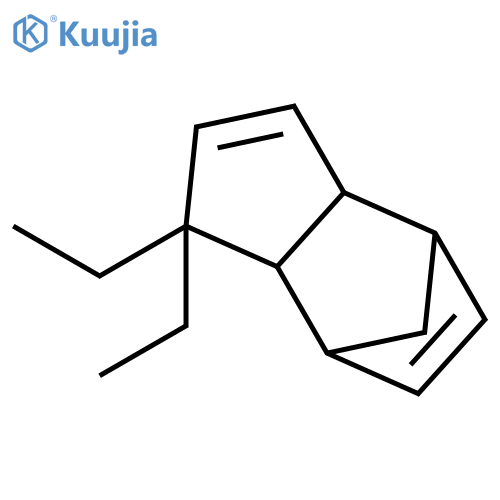 4,7-Methano-1H-indene, diethyl-3a,4,7,7a-tetrahydro- structure