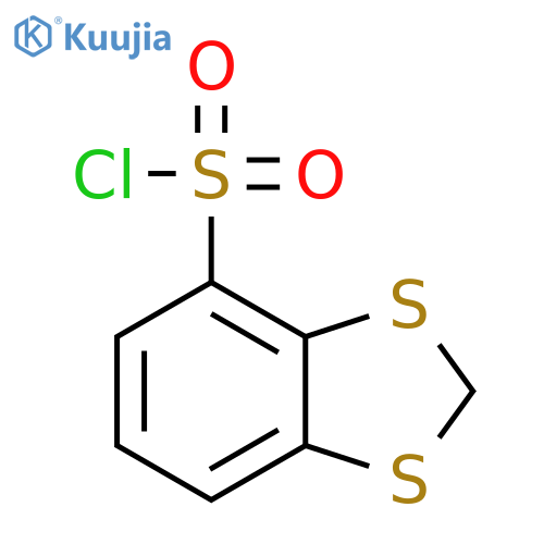 1,3-BENZODITHIOLE-4-SULFONYL CHLORIDE structure