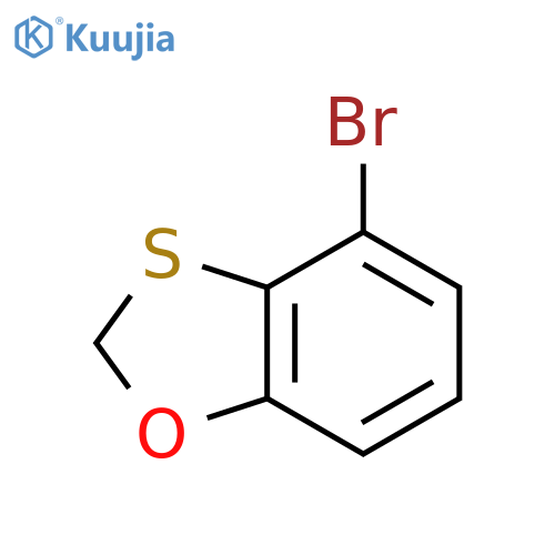 1,3-Benzoxathiole, 4-bromo- structure