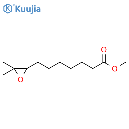 Oxiraneheptanoic acid, 3,3-dimethyl-, methyl ester structure