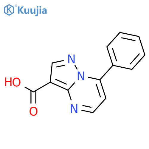 7-Phenylpyrazolo1,5-apyrimidine-3-carboxylic Acid structure