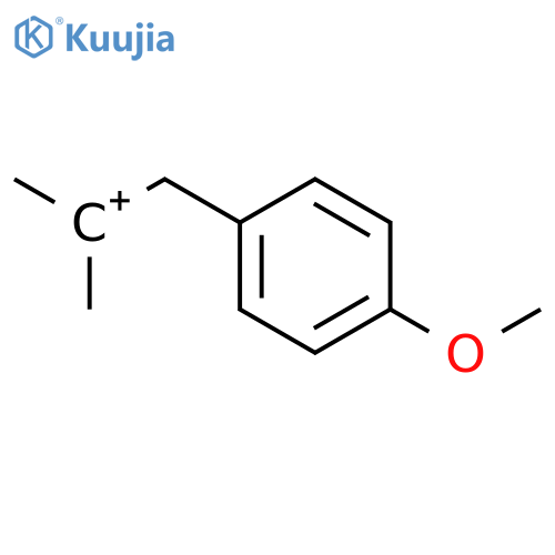 Ethylium, 2-(4-methoxyphenyl)-1,1-dimethyl- structure