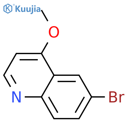 6-Bromo-4-methoxyquinoline structure