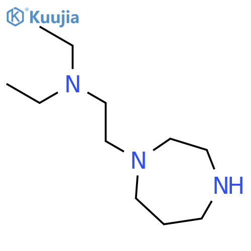 2-(1,4-Diazepan-1-yl)-N,N-diethylethanamine structure