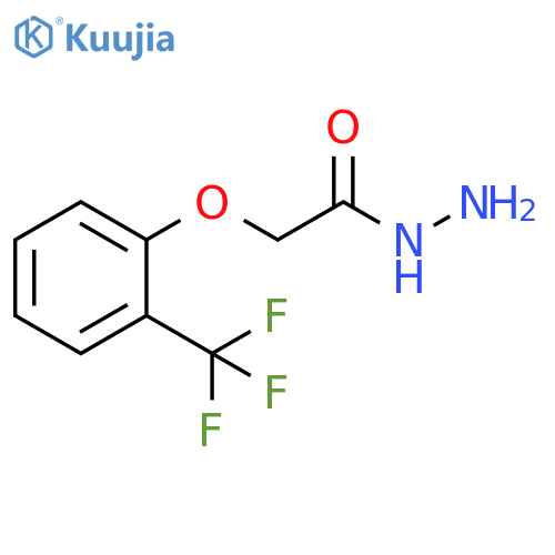 2-[2-(Trifluoromethyl)phenoxy]acetohydrazide structure