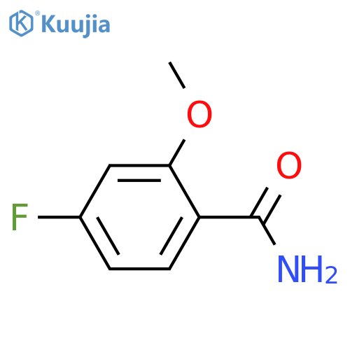 4-Fluoro-2-methoxybenzamide structure
