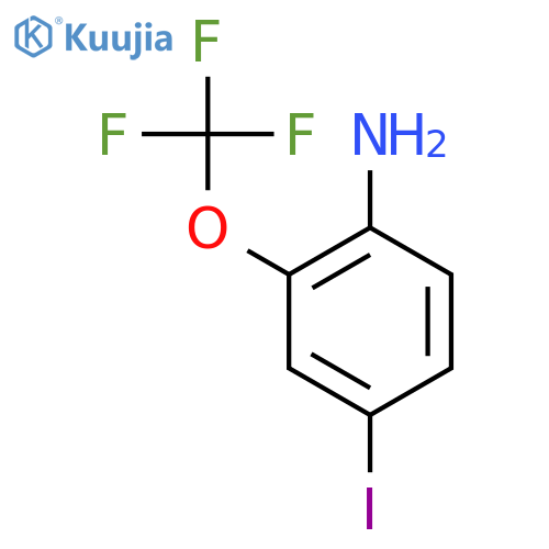 4-Iodo-2-(trifluoromethoxy)aniline structure