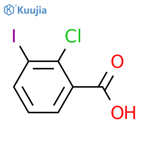 2-chloro-3-iodobenzoic acid structure