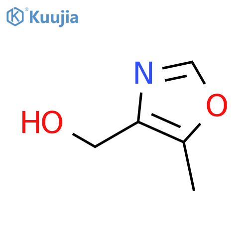 (5-methyl-1,3-oxazol-4-yl)methanol structure