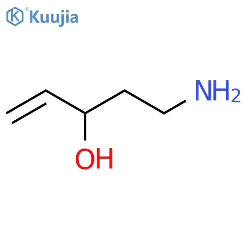 5-aminopent-1-en-3-ol structure