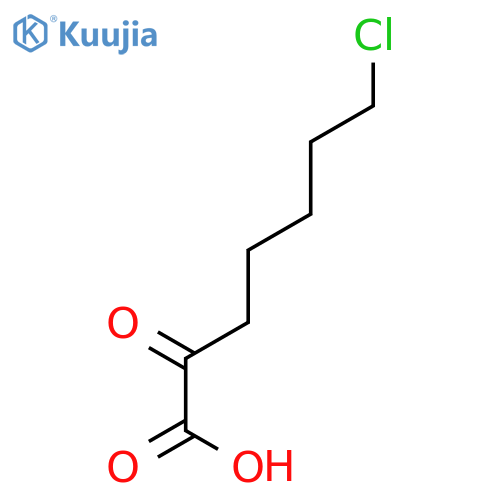 Heptanoic acid,7-chloro-2-oxo- structure