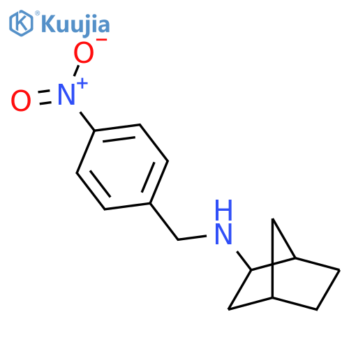 Bicyclo[2.2.1]heptan-2-amine, N-[(4-nitrophenyl)methyl]-, (1S,2S,4R)- structure