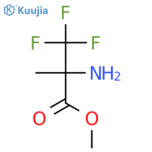 Methyl 2-amino-3,3,3-trifluoro-2-methyl-propionate structure