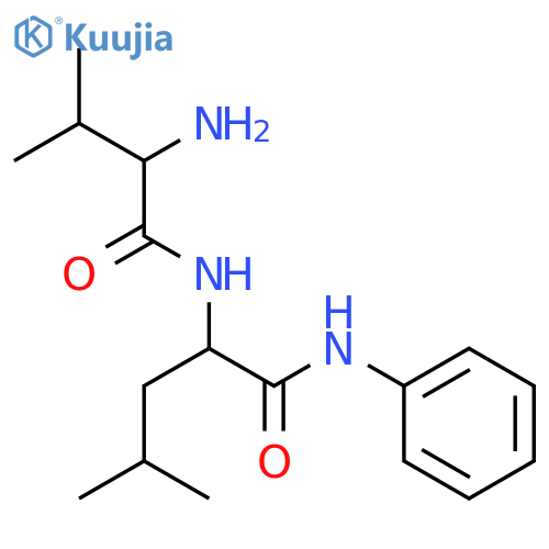 L-Valinyl-L-leucinyl Anilide structure