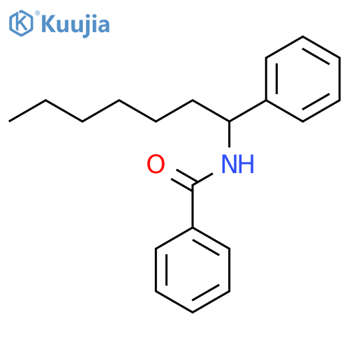 Benzamide, N-[(1S)-1-phenylheptyl]- structure