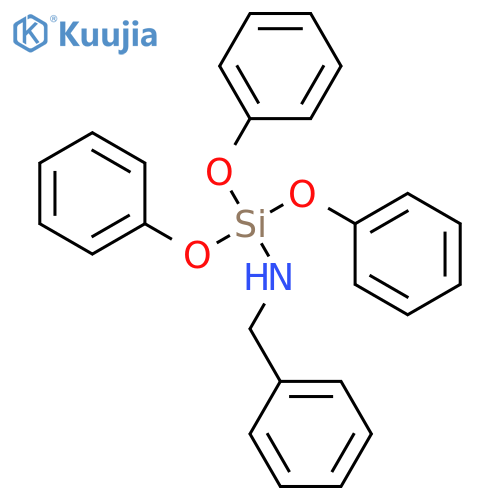 Silanamine, 1,1,1-triphenoxy-N-(phenylmethyl)- structure
