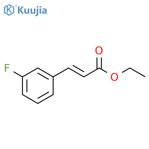 2-Propenoic acid, 3-(3-fluorophenyl)-, ethyl ester, (2Z)- structure