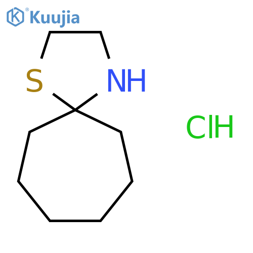 1-Thia-4-azaspiro[4.6]undecane hydrochloride structure