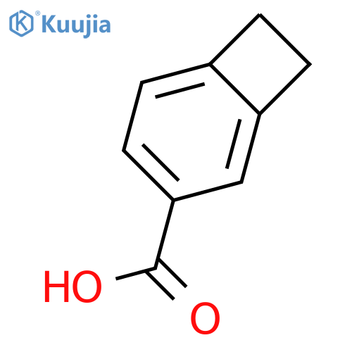 Bicyclo4.2.0octa-1,3,5,7-tetraene-3-carboxylic acid structure